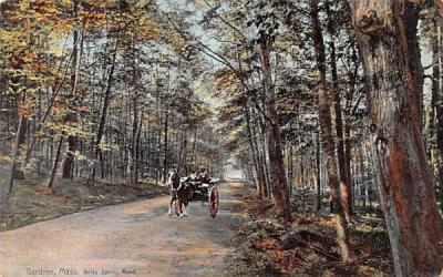 Betty Springs Road Gardner, Massachusetts Postcard