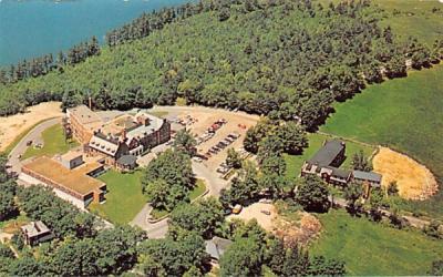 Aerial View of Henry Heywood Memorial Hospital Gardner, Massachusetts Postcard
