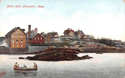 Black Rock Gloucester, Massachusetts Postcard