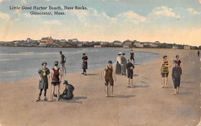 Little Good Harbor Beach Gloucester, Massachusetts Postcard