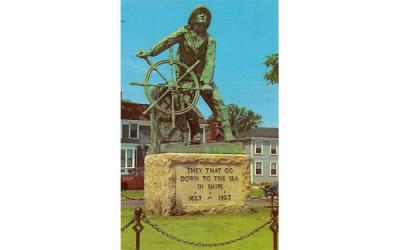 Fishermen's Memorial Gloucester, Massachusetts Postcard