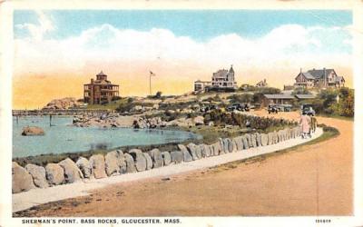 Sherman's Point Gloucester, Massachusetts Postcard