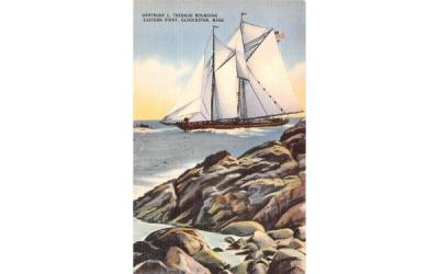 Gertrude L. Thebaud  Gloucester, Massachusetts Postcard
