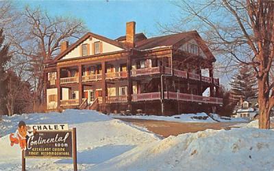 The Chalet Inn Great Barrington, Massachusetts Postcard