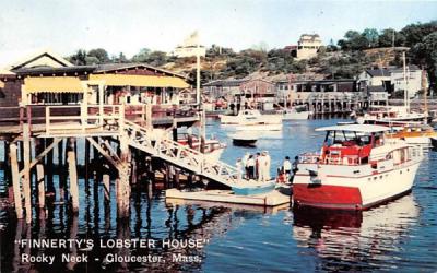 Finnerty's Lobster House Gloucester, Massachusetts Postcard