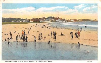 Good Harbor Beach Gloucester, Massachusetts Postcard