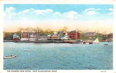 The Harbor View Hotel Gloucester, Massachusetts Postcard