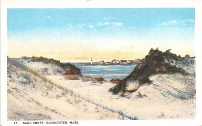Sand Dunes Gloucester, Massachusetts Postcard