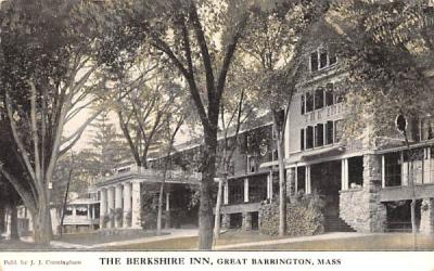 The Berkshire Inn Great Barrington, Massachusetts Postcard