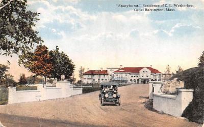 Stonyhurst Great Barrington, Massachusetts Postcard