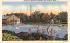Greenwood Memorial Swimming Pool Gardner, Massachusetts Postcard