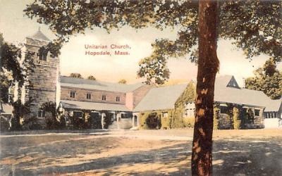 Unitarian Church Hopedale, Massachusetts Postcard