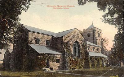 Hopedale Memorial Church Massachusetts Postcard