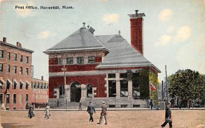 Post Office Haverhill, Massachusetts Postcard