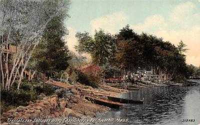 Crystal Lake  Haverhill, Massachusetts Postcard