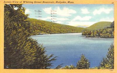 Scenic View  Holyoke, Massachusetts Postcard