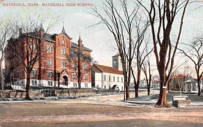 Haverhill High School Massachusetts Postcard