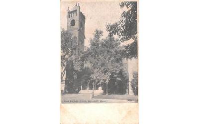 First Baptist Church Haverhill, Massachusetts Postcard