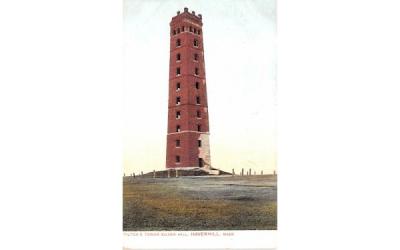 Tilton's Tower Silver Hill Haverhill, Massachusetts Postcard