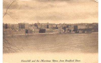 Haverhill & the Merrimac River Massachusetts Postcard