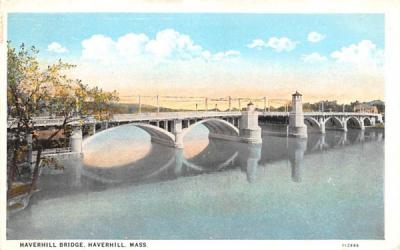 Haverhill Bridge Massachusetts Postcard