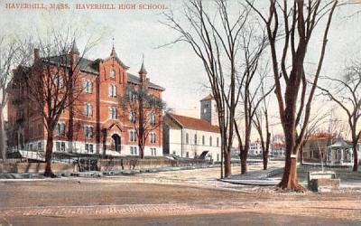 Haverhill High School Massachusetts Postcard