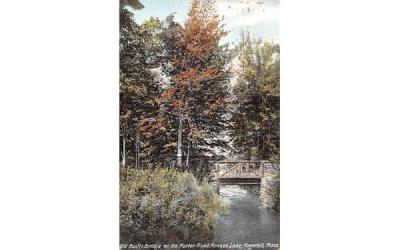 Old Rustic Bridge Haverhill, Massachusetts Postcard