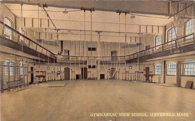Gymnasium Haverhill, Massachusetts Postcard