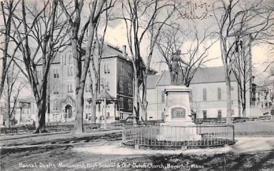 Hannah Dustin Monument Haverhill, Massachusetts Postcard