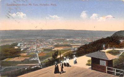Easthampton from Mt. Tom Holyoke, Massachusetts Postcard
