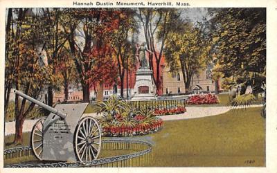 Hannah Duston Monument Haverhill, Massachusetts Postcard
