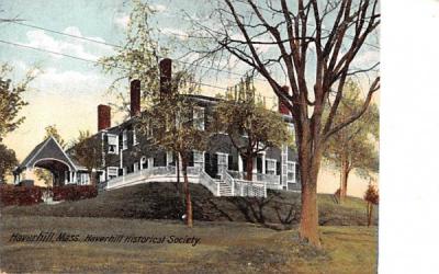 Haverhill Historical Society Massachusetts Postcard