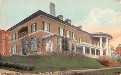 The Pentucket Club Haverhill, Massachusetts Postcard
