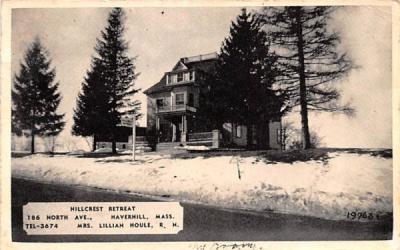 Hillcrest Retreat Haverhill, Massachusetts Postcard
