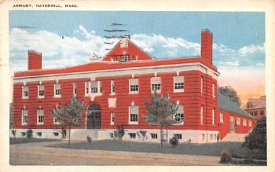 Armory Haverhill, Massachusetts Postcard