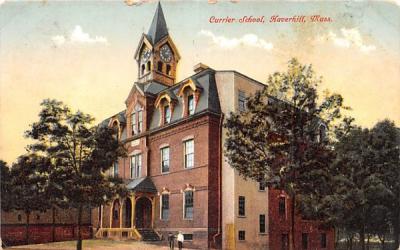 Currier School Haverhill, Massachusetts Postcard