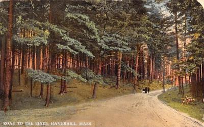Road to the Pines Haverhill, Massachusetts Postcard