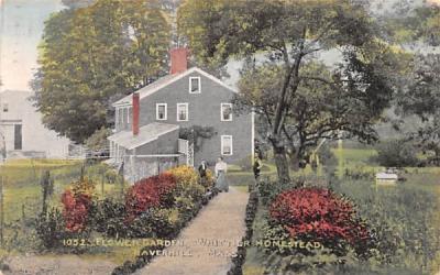 Flower Garden Haverhill, Massachusetts Postcard