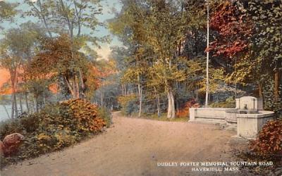 Dudley Porter Memorial  Haverhill, Massachusetts Postcard