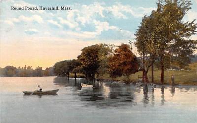Round Pound Haverhill, Massachusetts Postcard