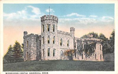 Winnekennie Castle Haverhill, Massachusetts Postcard
