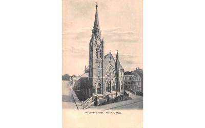 St. James Church Haverhill, Massachusetts Postcard