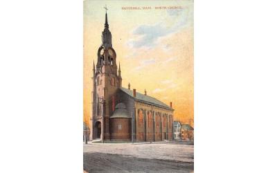 North Church Haverhill, Massachusetts Postcard