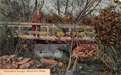Whittier's Birdge Haverhill, Massachusetts Postcard