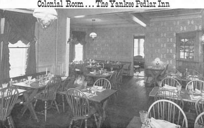 Colonial Room Holyoke, Massachusetts Postcard