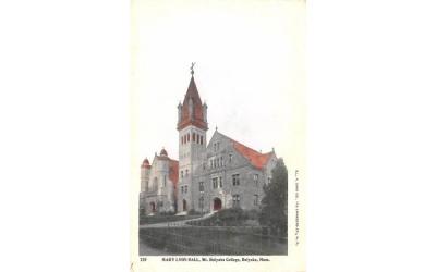 Mary Lyon Hall Holyoke, Massachusetts Postcard