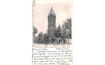 Second Baptist Church Holyoke, Massachusetts Postcard