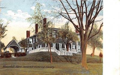 Haverhill Historical Society Massachusetts Postcard