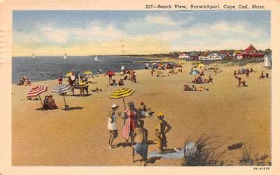 Beach View  Harwichport, Massachusetts Postcard