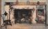 Old Homestead Fireplace Haverhill, Massachusetts Postcard